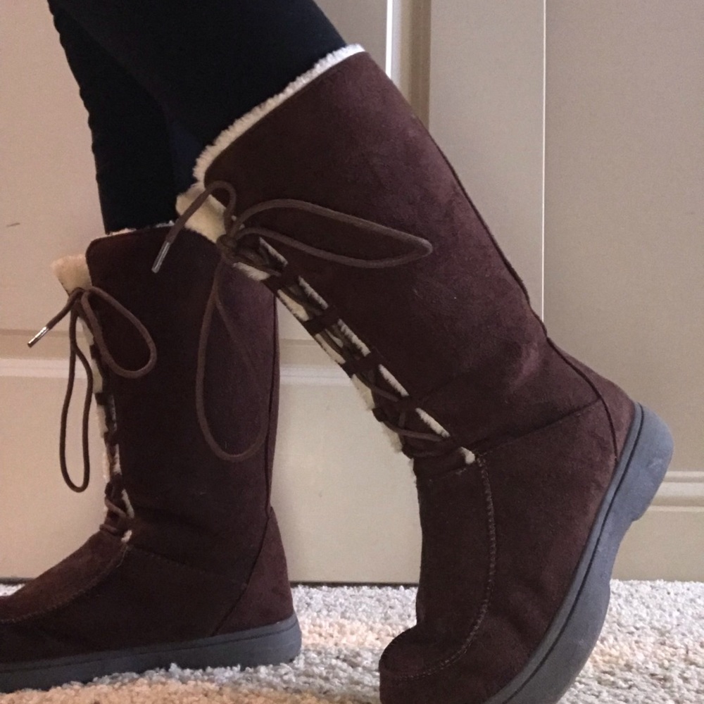 Fur Lined Boots - image 3